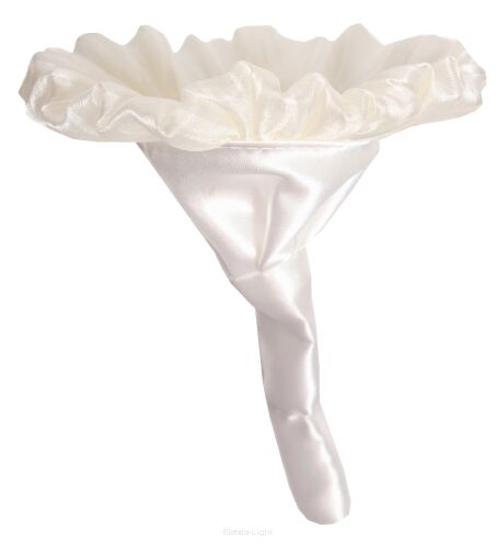 Kryza z ogonem do małego mikrofonu atłasowa  śr13cm/h18cm 3139