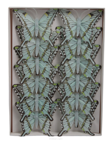Motyl dekoracyjny na klipie 8cm 282809 (19080/1)
