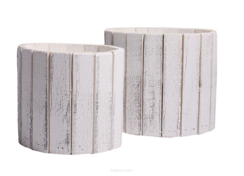 Komplet osłonek drewnianych 2szt 23679