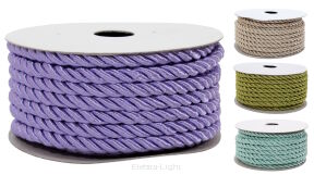 Sznurek ozdobny 5mm/ 4,5m -różne kolory