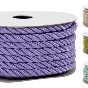 Sznurek ozdobny 5mm/ 4,5m -różne kolory