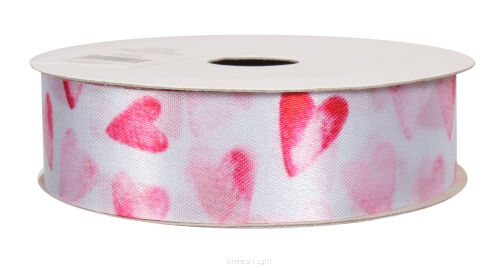 Wstążka dekoracyjna FLORINEX Ribbon 9m/2,5cm ZM-nadruk