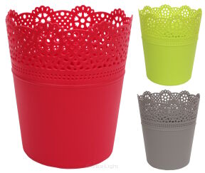 Osłonka plastikowa Lace DLAC140 śr13,5/h15,5cm