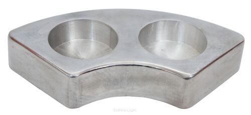 Świecznik z aluminium 8023 2,5x14cm