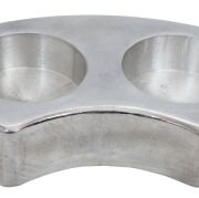 Świecznik z aluminium 8023 2,5x14cm