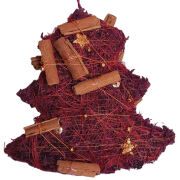 Zawieszka choinka 14cm 41-1543