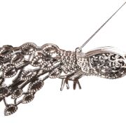 Paw zawieszka plastik srebrny 15cm 9CAN604043