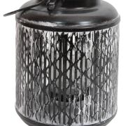 Lampion metal WJ5044S h20cm śr12cm OSTATNIA SZTUKA