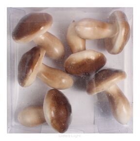 Grzyby plastik dekoracyjne 6szt/kpl 6cm TG61390 (26088)
