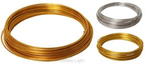 Drut aluminiowy 2mm/12m 100g (19092)