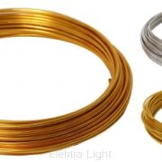Drut aluminiowy 2mm/12m 100g (19092)