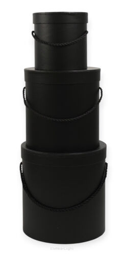 Pudełka / flowerboxy okrągłe S/3 (27705)