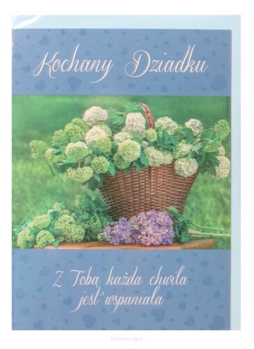 Karnet B-6 Dzień Babci i Dziadka Pan Dragon Różne rodzaje Wybór losowy