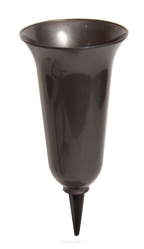Wazon średni do wbijania plastikowy śr15/h34cm