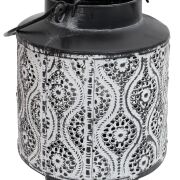 Lampion metal WJ5048S h18cm śr12cm
