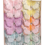 Motyl na klipie A22015LT (19090/1) 12cm