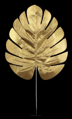 Liść monstery złoty 30cm CHB21