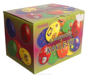  Barwniki do jaj 5 kolorów + naklejki  17059