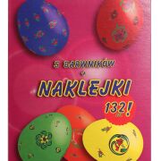 Barwniki do jaj 5 kolorów + naklejki  17059