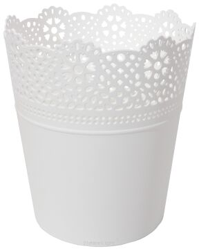 Doniczka Lace DLAC115 h13cm śr11cm