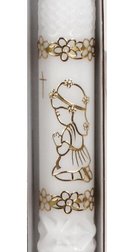 Świeca liturgiczna na Chrzest Święty S5902 39,5cm