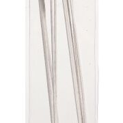 Drewniana biała pojedyncza cyfra pik h27/h7cm 346.530-9