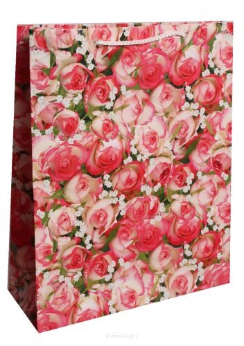 Torebka ozdobna papierowa X 24x31x9cm  MIX wzorów 