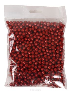 Kuleczki styropianowe brokatowane śr7mm CV11739 22159