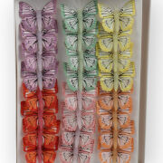 Motyl dekoracyjny na klipie 5cm A21017 (19079)