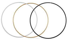 Ring metalowy CAM-115-03380/85/90 15cm (27530)