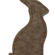 Królik filcowy płaski mały HY-2803 sz10,5/h20cm CAT