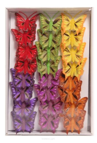 Motyl na klipie M-4 5cm (19079)
