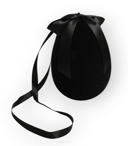 Jajko flokowane zawieszka 15cm/⌀10cm SF1751 / WIPK (27069)