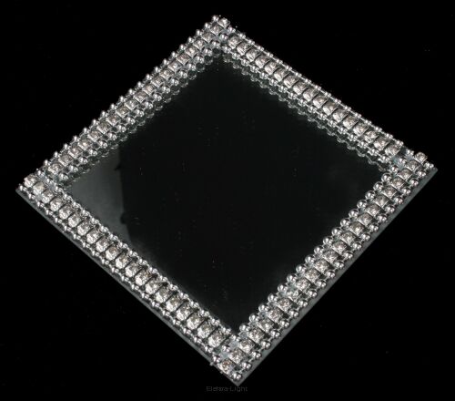 Lusterko podstawka akrylowym wykończeniem SZK-68-00355-21 11,5x11,5cm