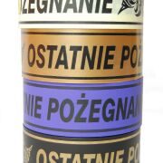 Wstążka pogrzebowa 5cmx100m 30018
