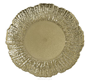 Talerz dekoracyjny GOLD 33cm P0546