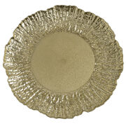 Talerz dekoracyjny GOLD 33cm P0546