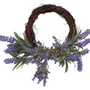 Wianek z lawendą Q20-0295_07 śr21cm