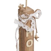 Home kwiatek figurka drewno DDS040 39cm