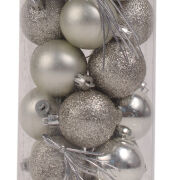 Bombki plastikowe JQD1604-24