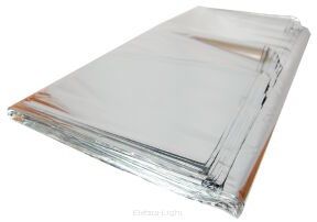 Folia prostokąt metalizowany bez krzyża 100x70 cm  20048
