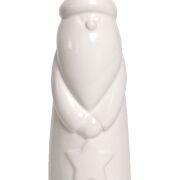 Mikołaj figurka ceramiczna GP02-000-3091 biały h20/śr6,5cm