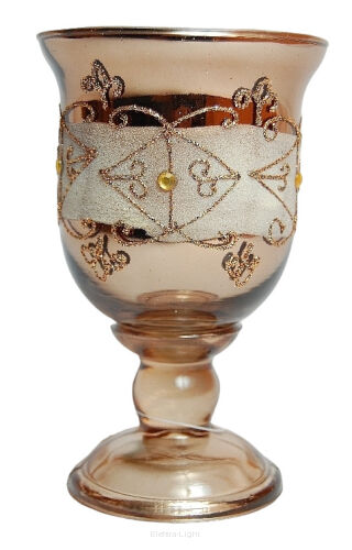 Świecznik ciemne złoto 15,5cm 30-2940