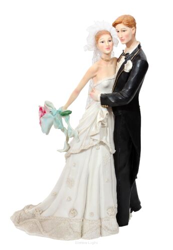 Figurka Para Młoda z tworzywa TL27S053B 46cm