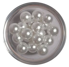 Perełki z dziurką 16mm 50g (około 21szt) 3240