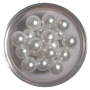 Perełki z dziurką 16mm 50g (około 21szt) 3240