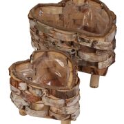 Osłonka serce kora na nóżkach 2szt/kpl HL-00152 25924 LUK
