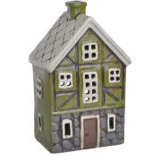 Domek ceramiczny-lampion h-21,5cm 228CAN15310 (27663)