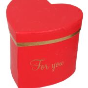 Pudełko dekoracyjne małe serce Flowerbox 9x9x8cm W6880 H1810077