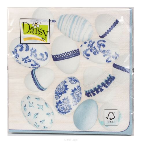 SDWL009701 BlueStyle Easter Eggs niebiesko-białe jajka